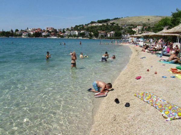 Braco Apartments By The Sea With A Sea View Žaborić Eksteriør billede
